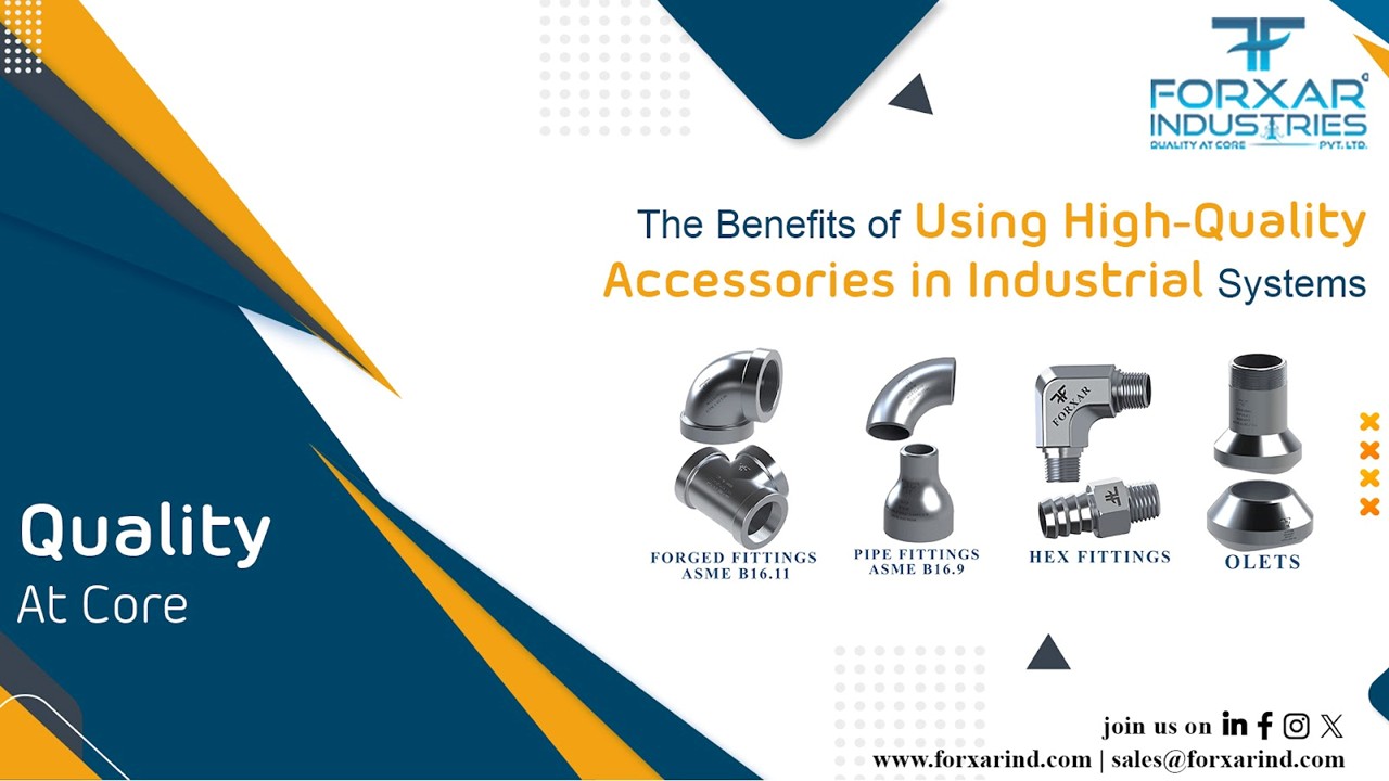 The Benefits of Using High-Quality Accessories in Industrial Systems